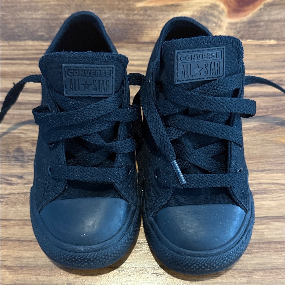 Converse Kids All Black Sneakers